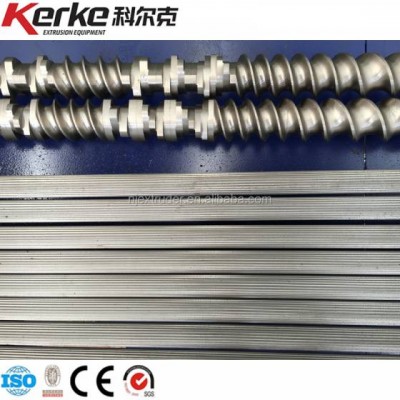 Co-rotating Twin Screw Extruder Screw And Barrel,Manufacturer Plans To Customize