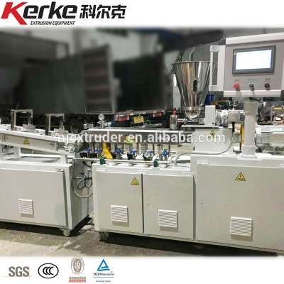 Plastic Lab Extrusion Machine Twin Screw Extruders For Masterbatch Pellet